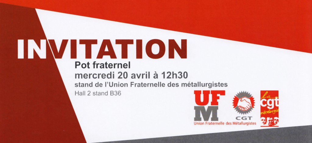 Invitation au cocktail UFM